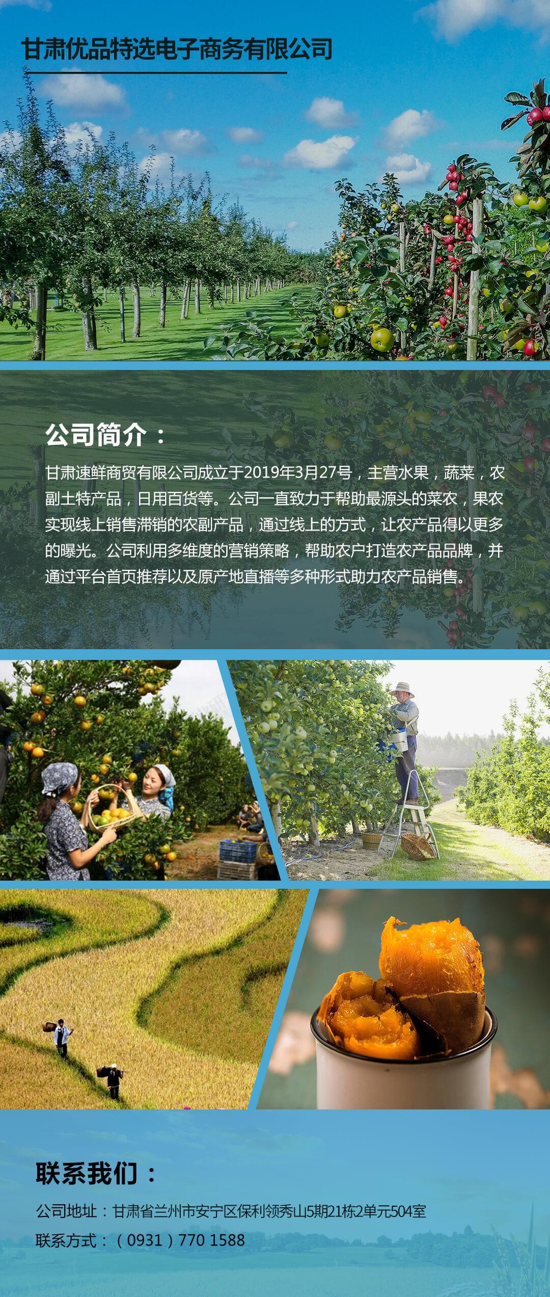 甘肃优品特选电子商务有限公司